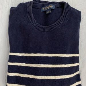 Brooks Brothers navy striped sweater, men’s size large